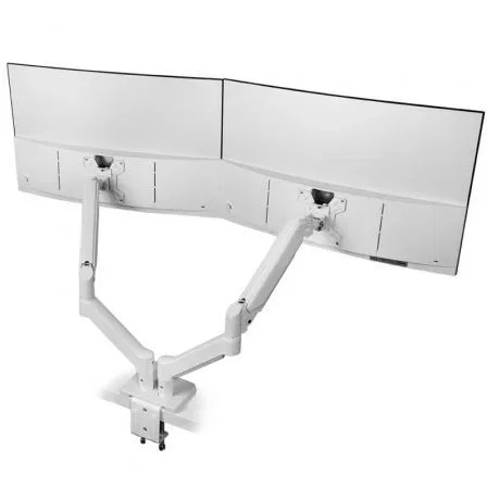 Mars Gaming MARM-PRO2 Soporte de Monitor Dual Blanco Mars Gaming MARM-PRO2 Soporte de Monitor Dual Blanco